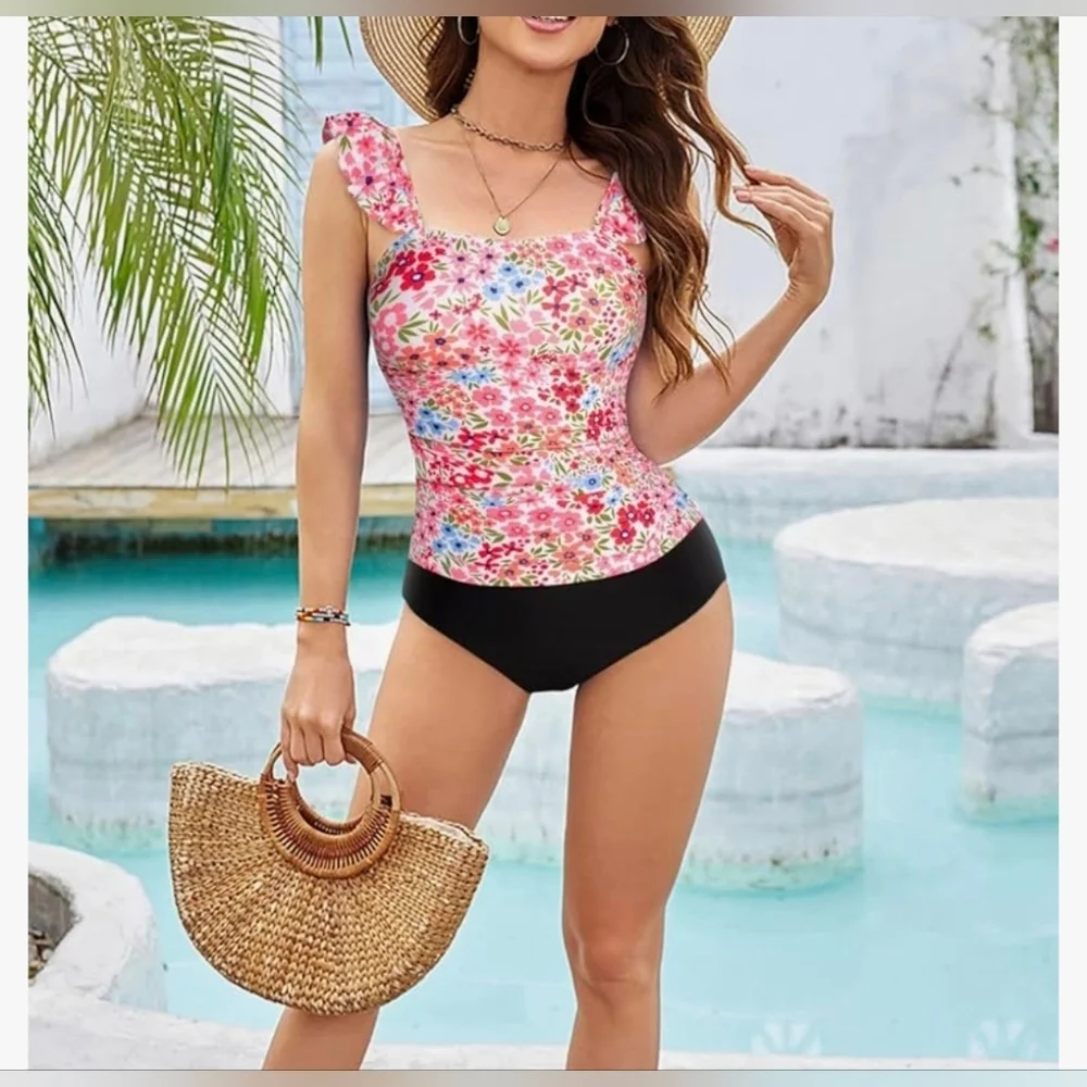 Kate Kasin 2025 Two Piece Tankini #801 - Picture 12 of 13